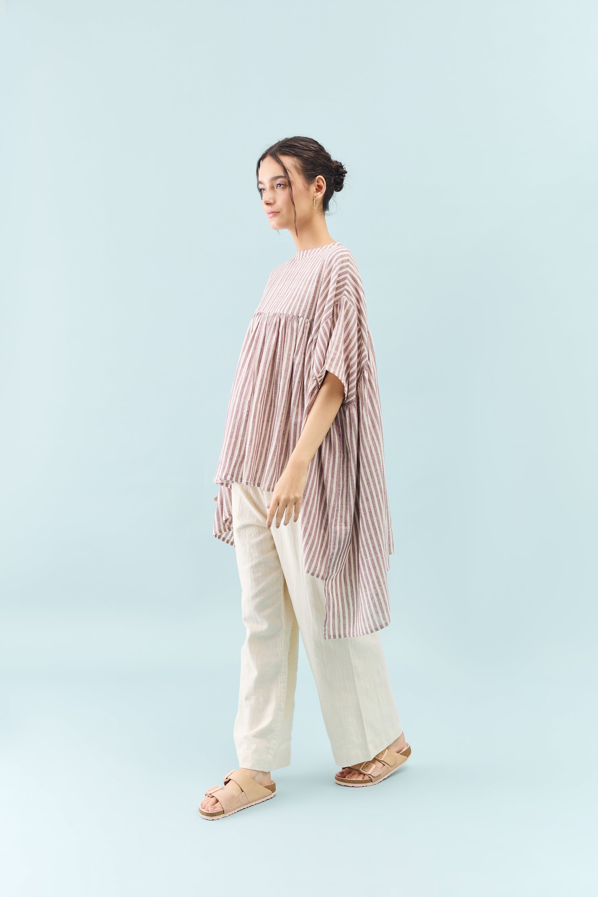 Bomull Wings Purple Top