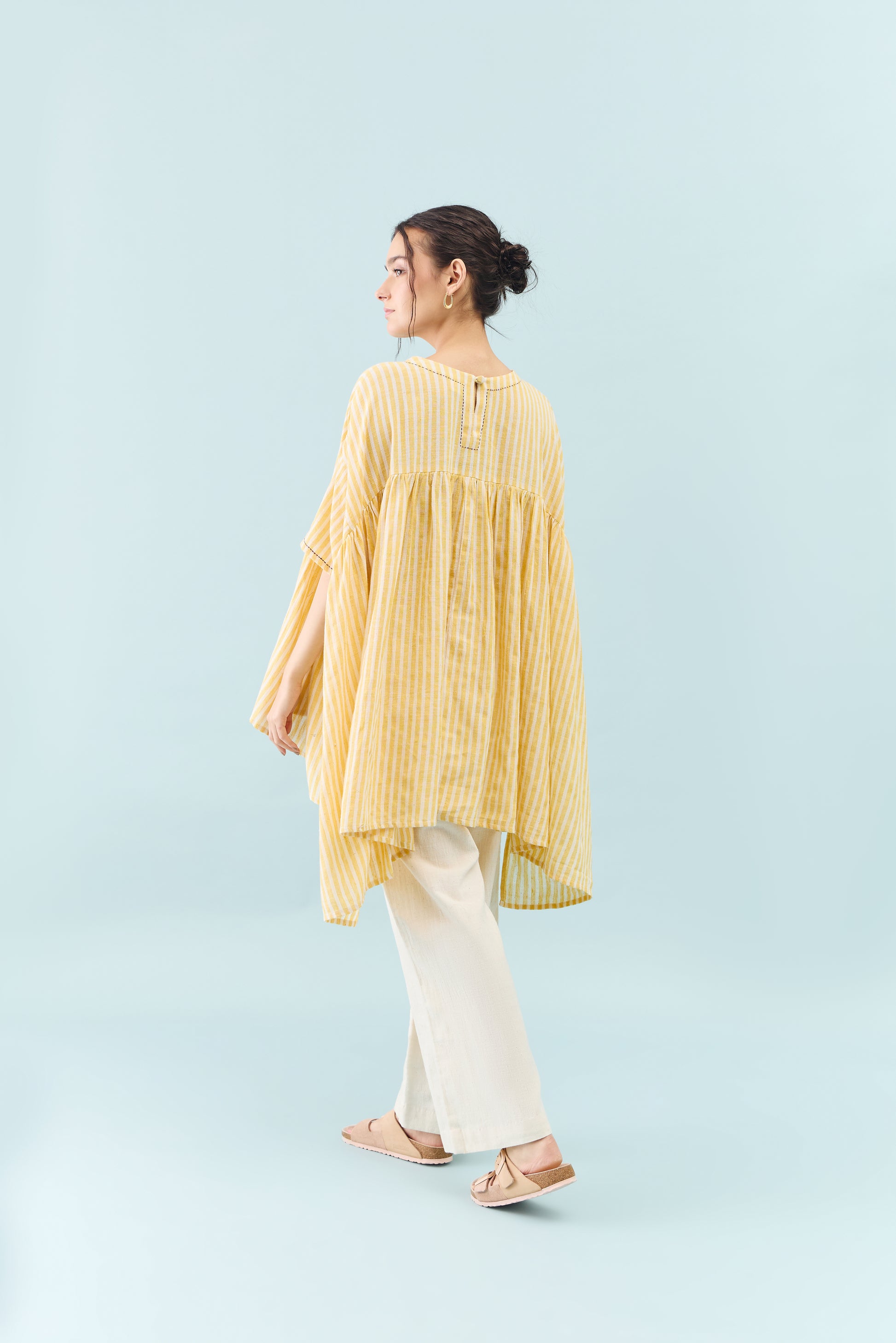 Bomull Wings Yellow Top