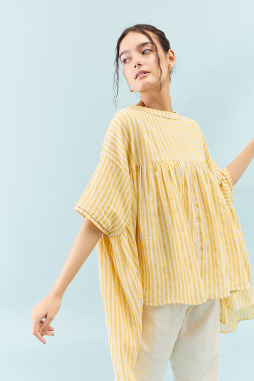 Bomull Wings Yellow Top