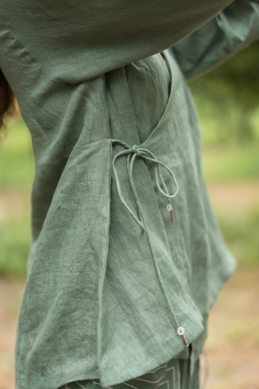 Rose Wrap Top