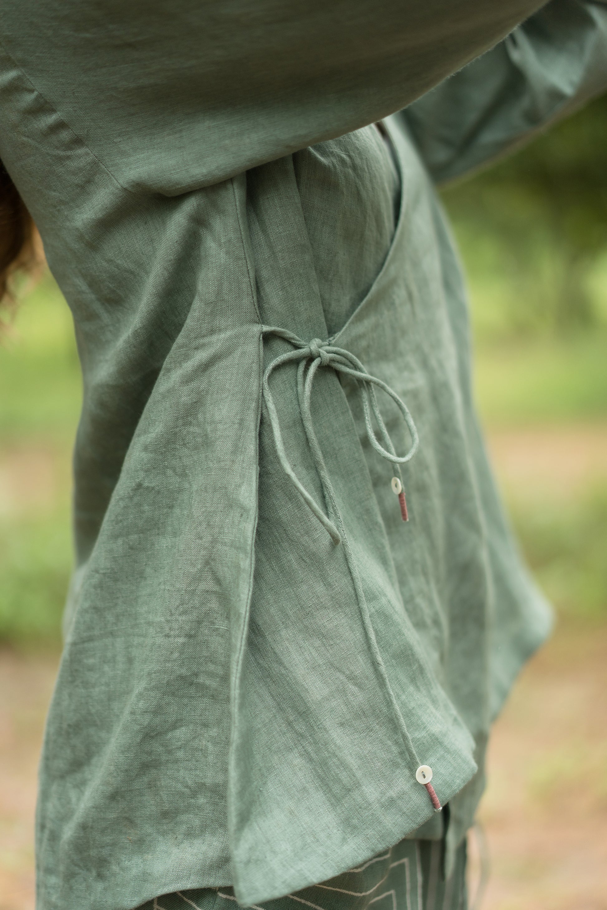 Rose Wrap Top
